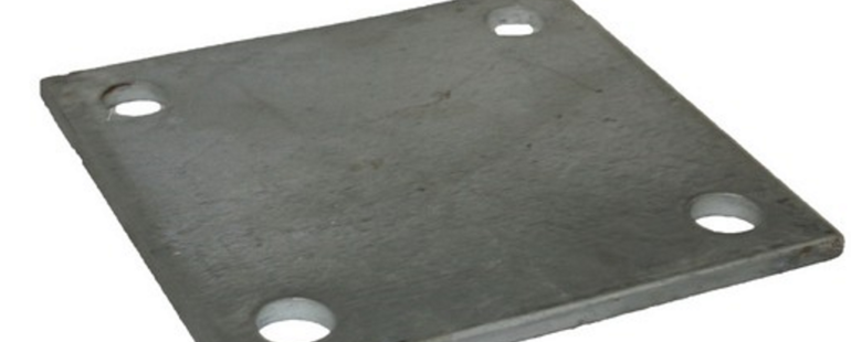 Закладные подпорные пластины из листа