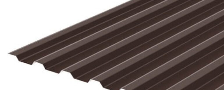 Профнастил МП-20х1100 шоколадно-коричневый RAL8017 в Минске